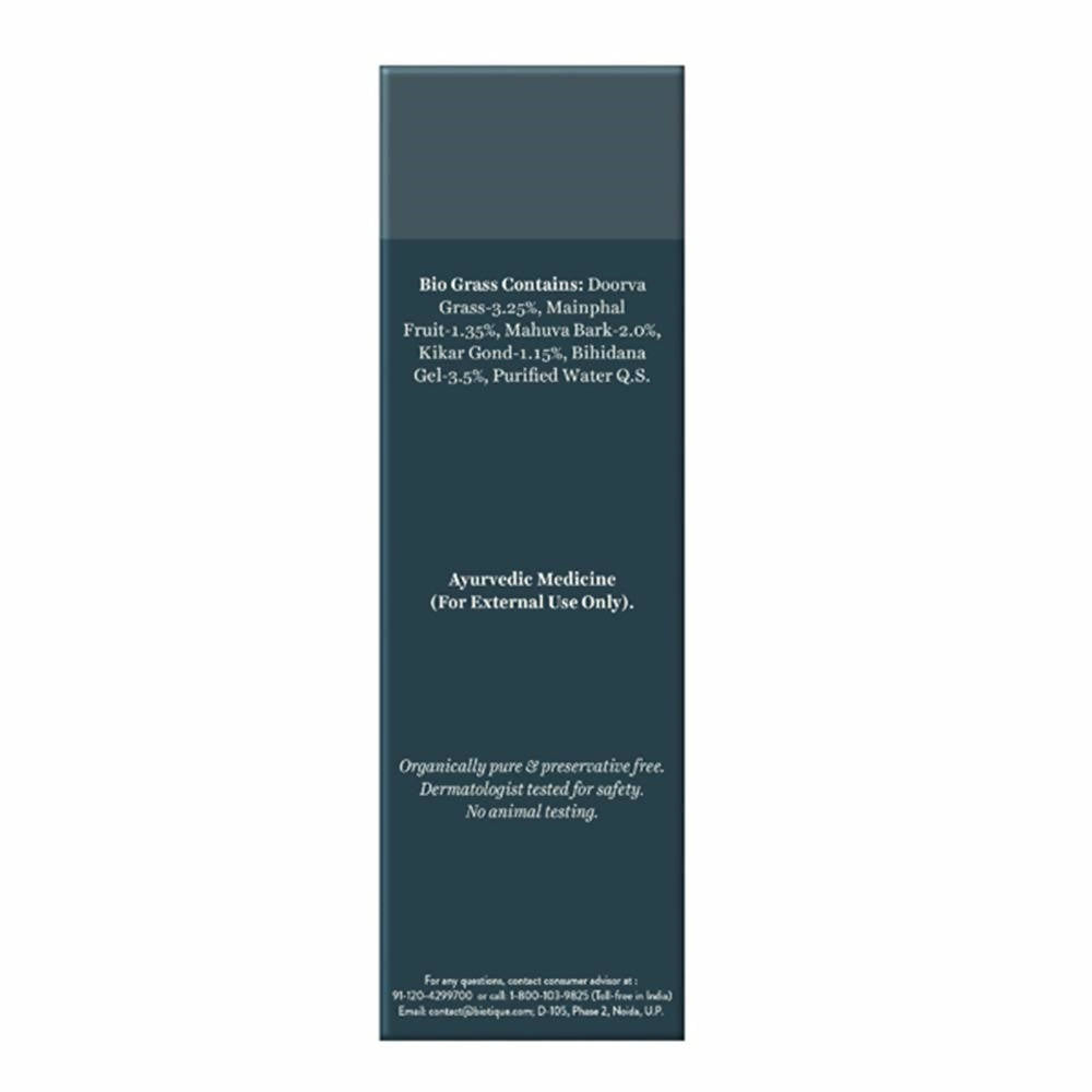 Biotique Bio Wild Grass A Soothing After Shave Gel For Men - Swadesiicart