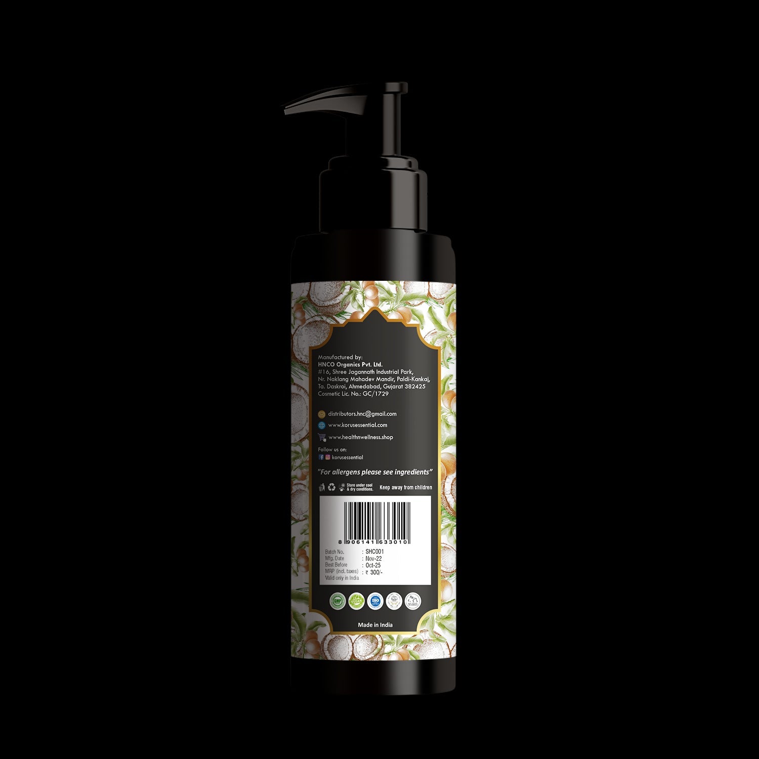 Korus Essential Shea Butter Conditioner With Coconut Protein - Swadesiicart