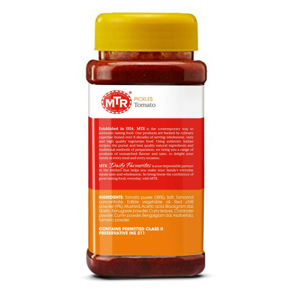 MTR Tomato Pickle - Swadesiicart