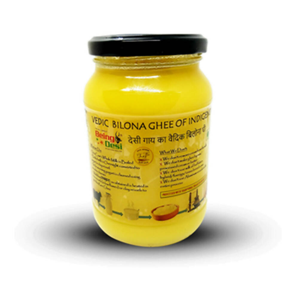 Being Desi Cow Vedic Bilona A2 Ghee | A2 Desi Cow Ghee | Certified Organic Ghee - Swadesiicart