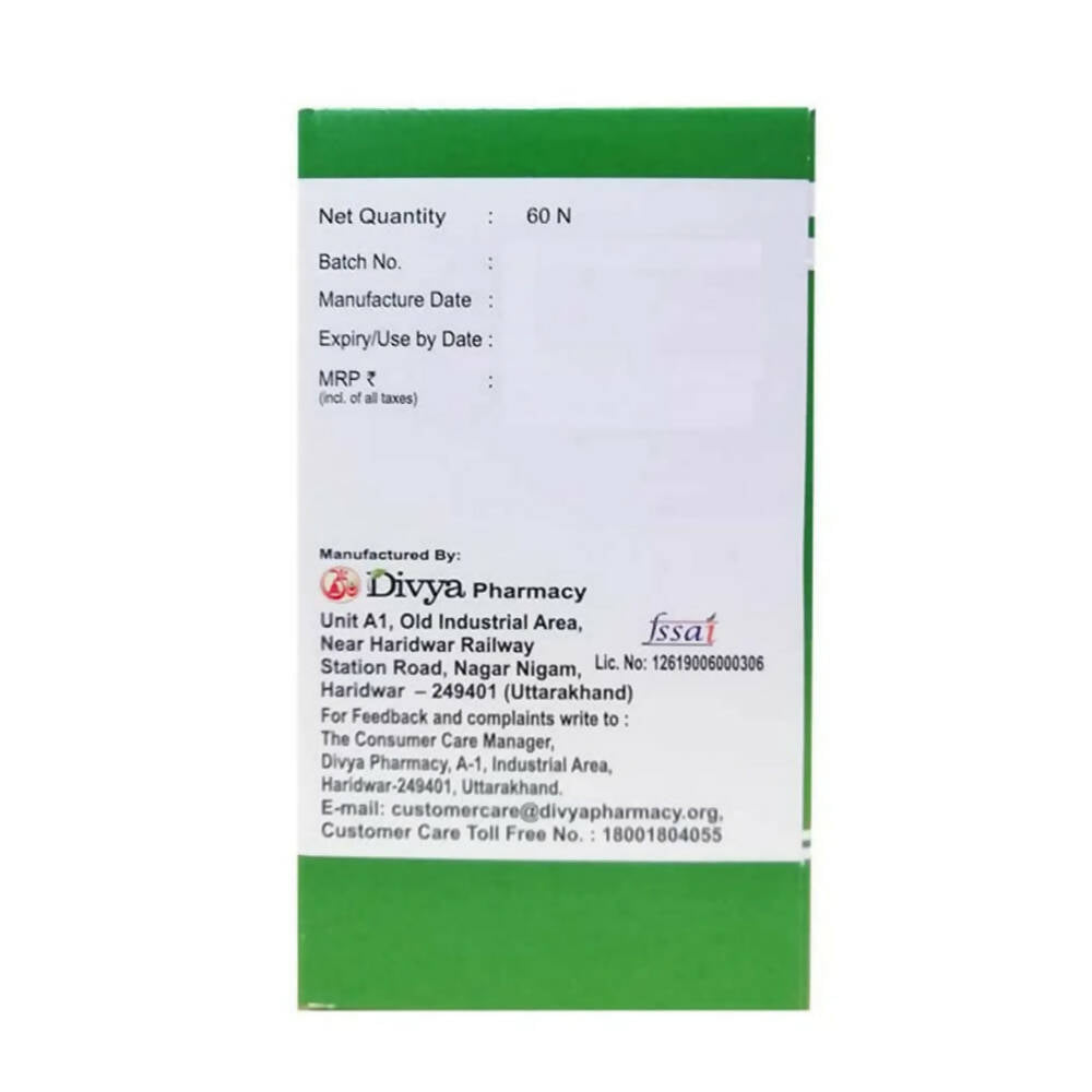 Patanjali Divya Weight Go Tablets - Swadesiicart