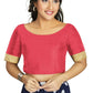 Aastha Fashion Women's Gajri Art Silk Designer Traditional Readymade Blouse