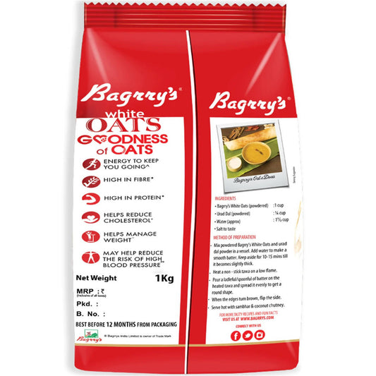 Bagrry's White Oats - Swadesiicart