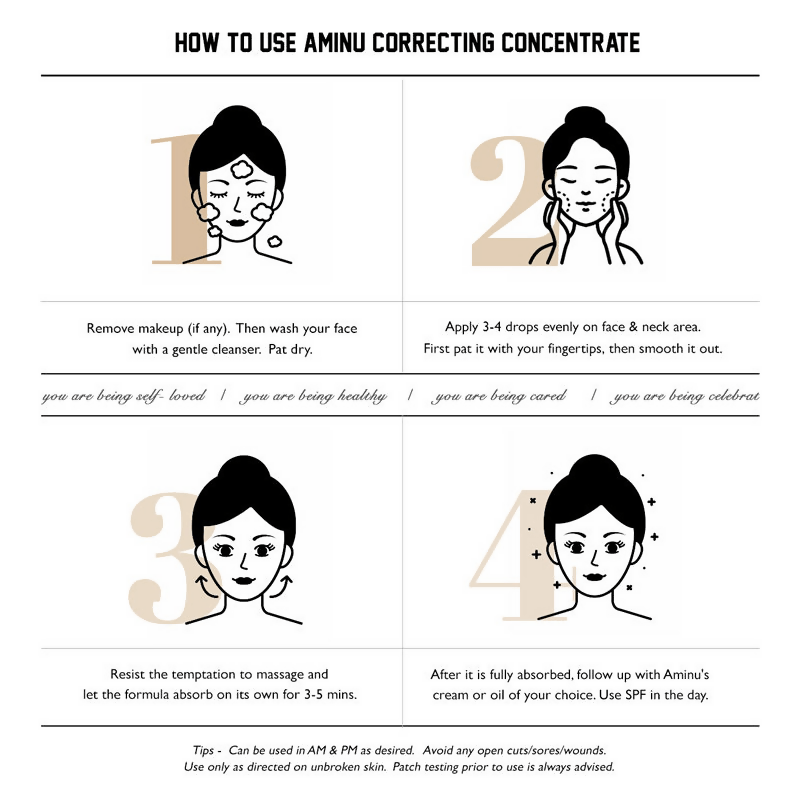 Aminu Brighten Correcting Concentrate For Pigmentation, Uneven Skintone | Swadesiicart