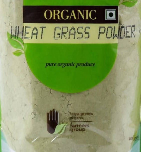 Terra Greens Organic Wheat Grass Powder | Swadesiicart