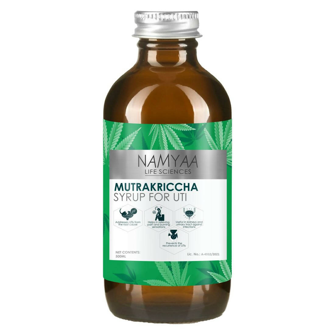 Namyaa Mutrakriccha Syrup for UTI - RG Biocosmetics Pvt Ltd
