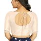 Aastha Fashion Women's Off White Art Silk Designer Party Wear Readymade Blouse