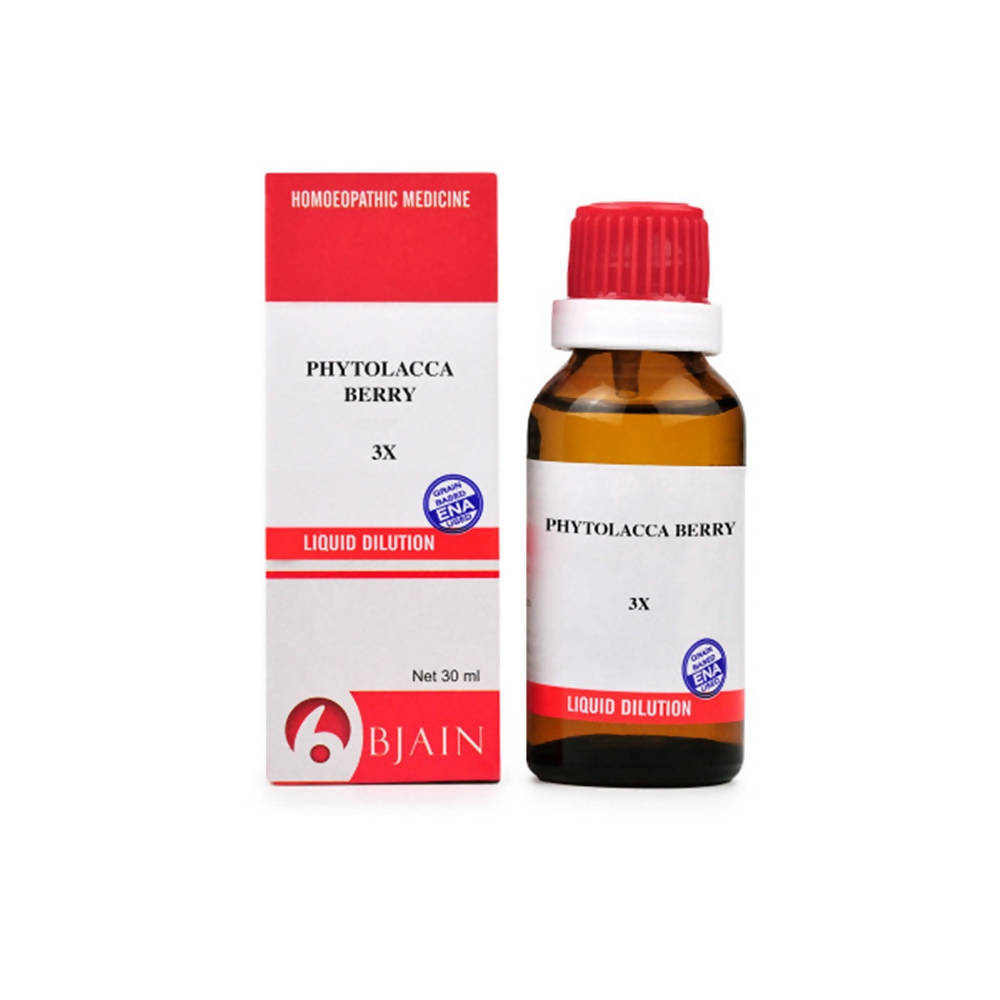 Bjain Homeopathy Phytolacca Berry Dilution | Swadesiicart