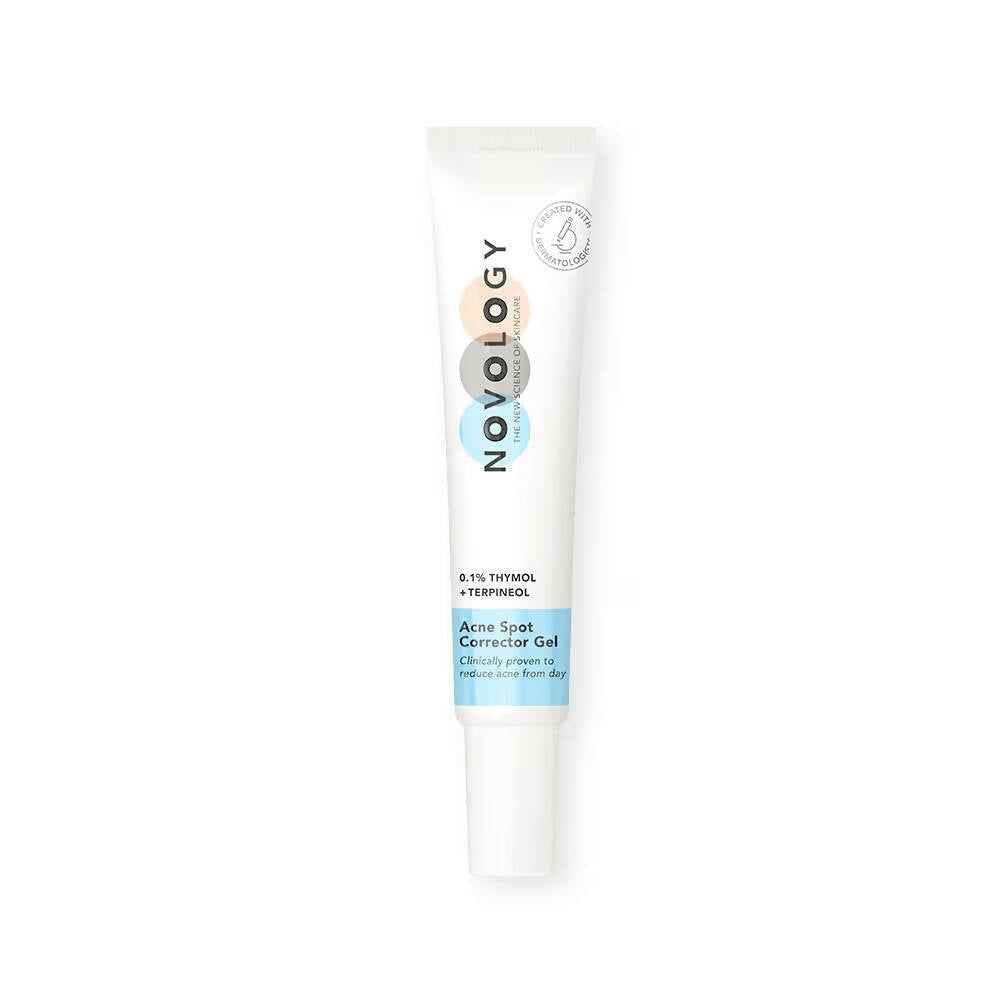 Novology Acne Spot Corrector Gel With 0.1% Thymol + Terpineol - Swadesiicart