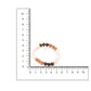 Yellow Citrine Crystal Beads Bracelet - Ruby Raang | Swadesiicart