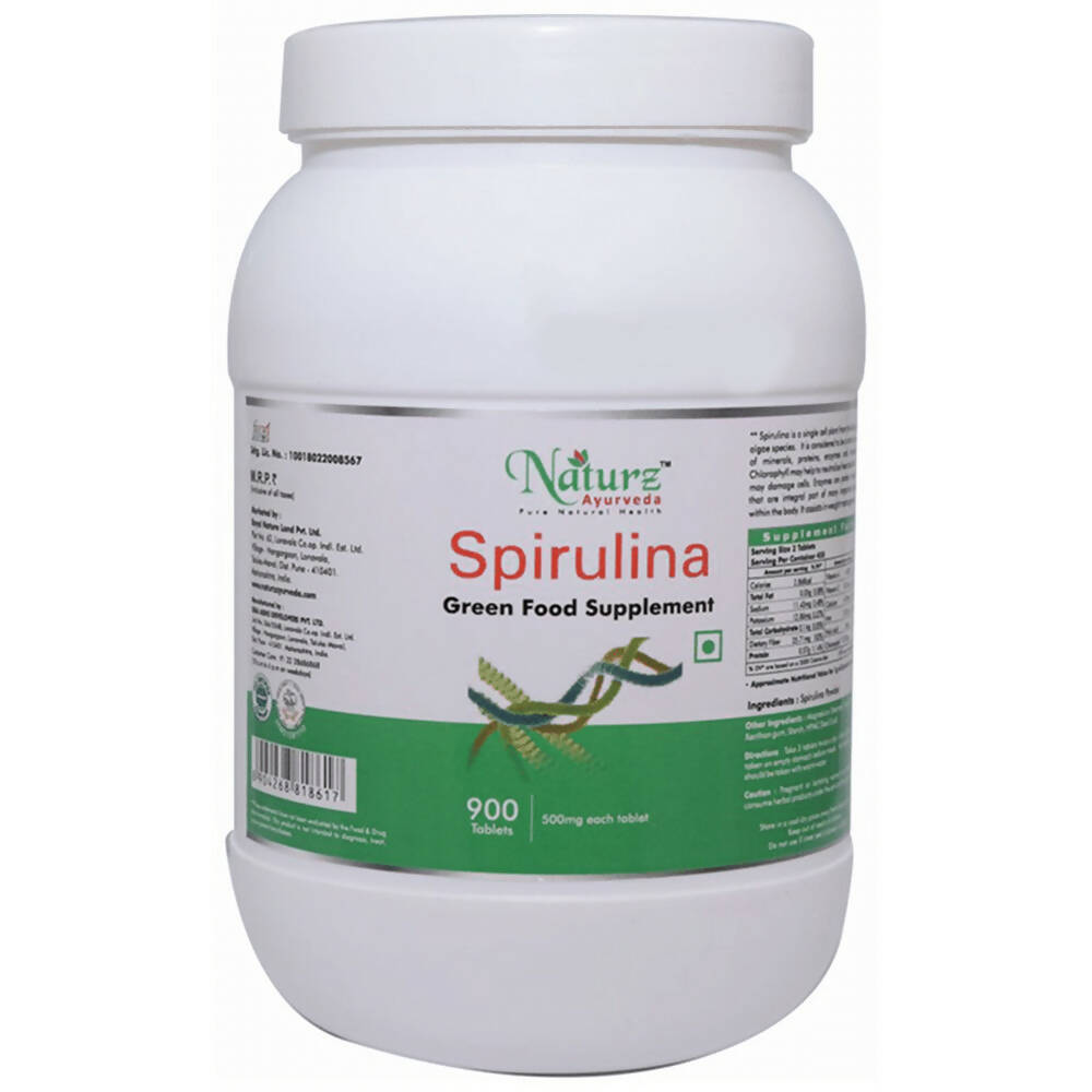 Naturz Ayurveda Spirulina Tablets | Swadesiicart
