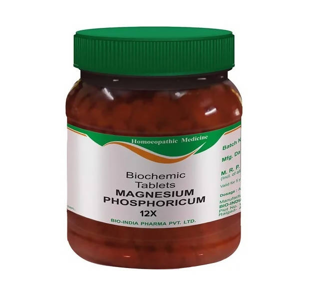 Bio India Homeopathy Magnesium Phosphoricum Biochemic Tablets | Swadesiicart