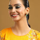 Ruby Raang Green Kundan Studs | Swadesiicart