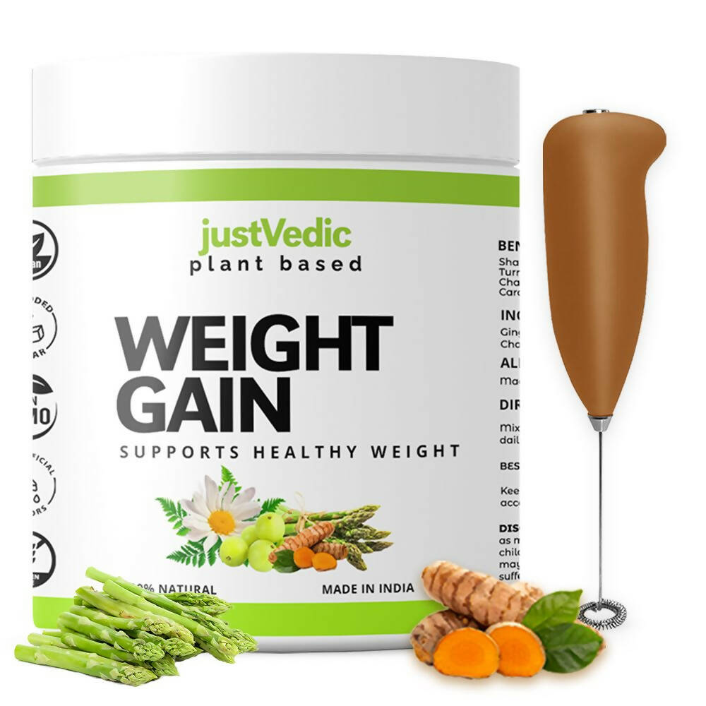Just Vedic Weight Gain Drink Mix - Swadesiicart