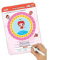 Braintastic Brain Booster Game/Toy (6-99 Years)-Write & Wipe Reusable Activity Sheets with Marker & Jigsaw Puzzle Learning Tools for Kids 6+ Years