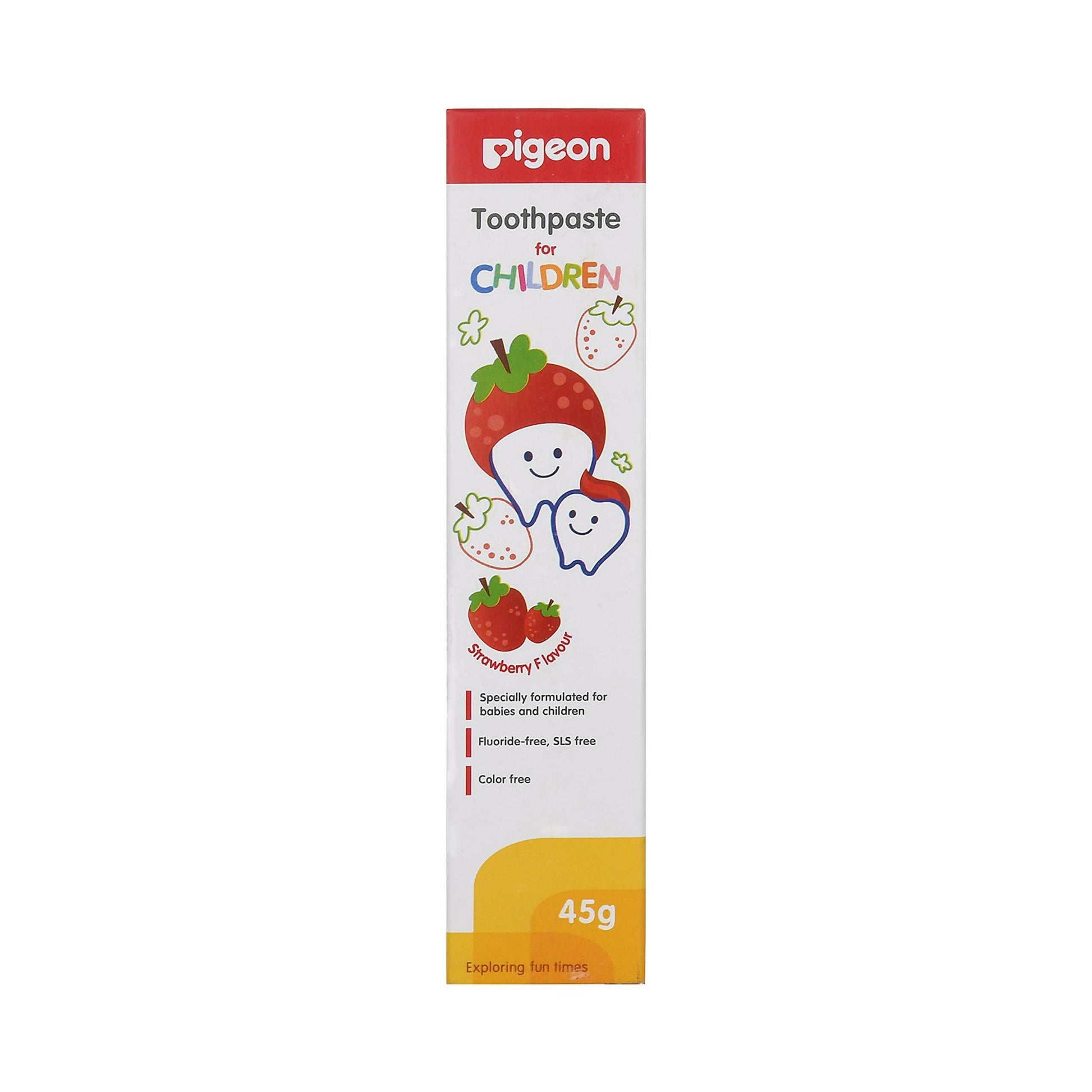 Pigeon Strawberry Toothpaste for Kids - Swadesiicart