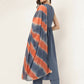 FIORRA Women's Blue Poly Crepe A-Line Kurta Pant With Dupatta - Swadesiicart