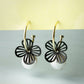 NVR Women Gold-Toned Teardrop Shaped Drop Earrings | Swadesiicart