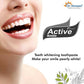 Dr. Morepen Active Smile Charcoal Toothpaste for Teeth Whitening & Bad Breath Removal - Swadesiicart