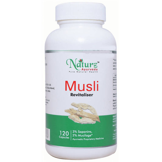 Naturz Ayurveda Musli Capsules | Swadesiicart