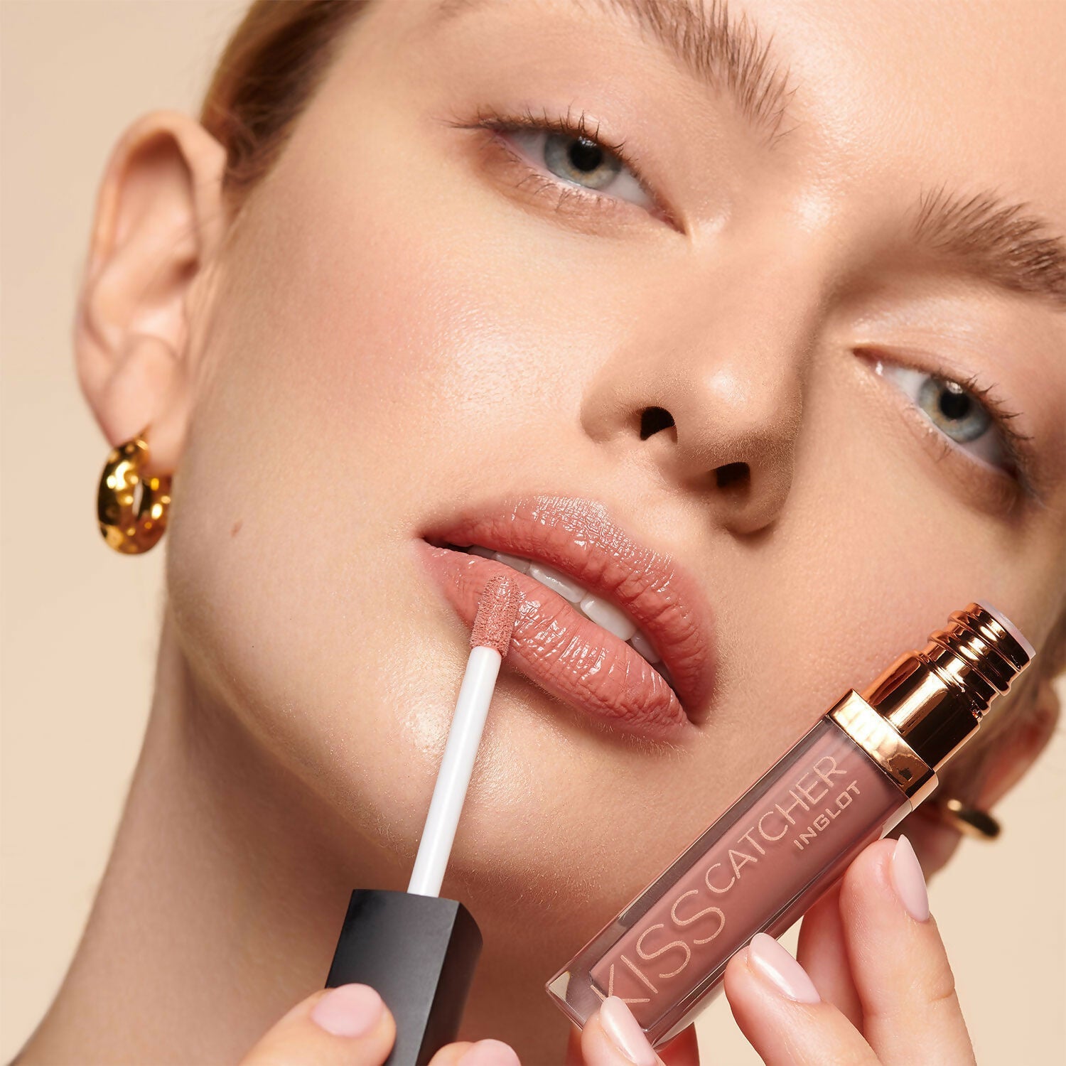 Inglot Kiss Catcher Liquid Lipstick - Mellow Late 01 - Swadesiicart
