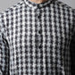Even Apparels Multi Pure Cotton Kurta With Band Collar | Swadesiicart