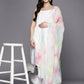 Ahalyaa Floral Embroidered Gotta Patti Pure Cotton Kurta With Palazzos & Dupatta | Swadesiicart