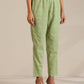trueBrowns Green Cotton Embroidered Co-ord Set - Swadesiicart