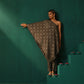 trueBrowns Grey Diamond Viscose Silk One-Shoulder Kurta Pant Set | Swadesiicart