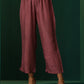 trueBrowns Light Mauve Silk Front Pleat Co-ord Set - Swadesiicart