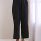 trueBrowns Black Dobby Flared Slit Kurta Pant Set | Swadesiicart