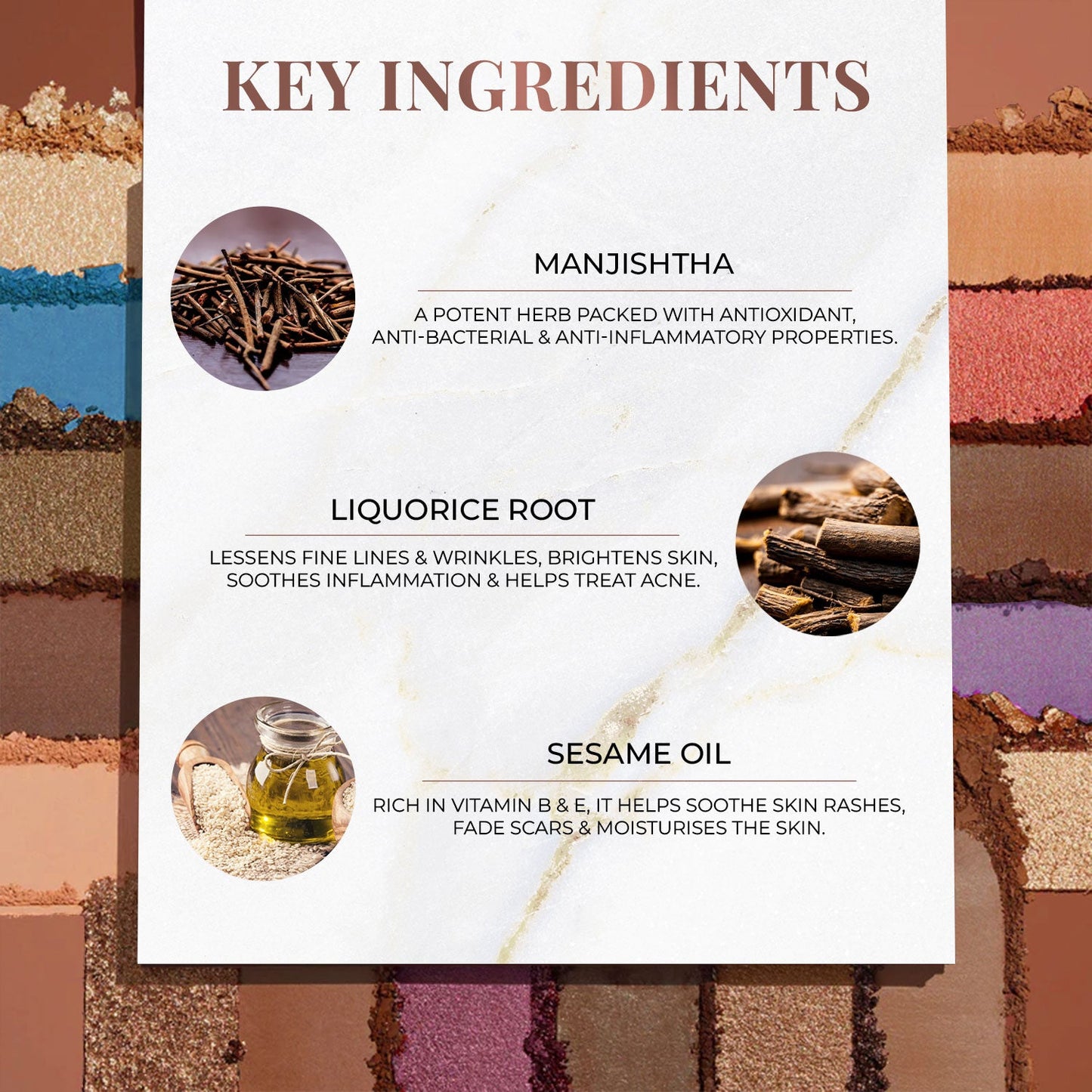 Just Herb: Enriched 9 in 1 Eye shadow Palette Sunshine-Day