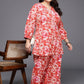 Ahalyaa Women Plus Size Printed Cotton Tunic with Palazzos | Swadesiicart