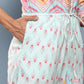Ahalyaa Printed Waist Tie-Ups Basic Jumpsuit | Swadesiicart