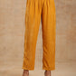 trueBrowns Wine Velvet Placket Embroidered Co-ord Set - Swadesiicart