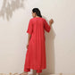 trueBrowns Coral Viscose Kurta Pant Set | Swadesiicart
