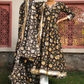 Pomcha Jaipur Roop Rang Hand Block Anarkali Set | Swadesiicart