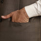 Even Apparels Men's Brown Mandarin Collar Waistcoat | Swadesiicart