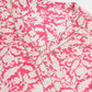 InWeave Women's Pink Foil White Print Angrakha Stright Kurta - Swadesiicart