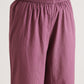 trueBrowns Orchid Overlap Pleat Kurta Pant Set | Swadesiicart