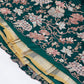 House of Panchhi Teal Pure Georgette Sequins And Thread Embroidery Lehenga Choli & Dupatta | Swadesiicart