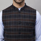 Even Apparels Men's Black Nehru Jacket With Welt Pockets | Swadesiicart