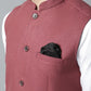 Even Apparels Men's Brown Pure Wool Nehru Jacket | Swadesiicart