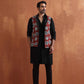trueBrowns Men's Rust Printed Nehru Jacket | Swadesiicart