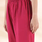 trueBrowns Pink Cotton Ikat Flared Kurta Pant Set | Swadesiicart