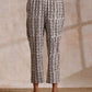 trueBrowns Clay Dabu Zig-Zag Motifs Print Cotton Kurta Pant Set | Swadesiicart