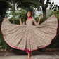 Pomcha Jaipur Jaipuri Hand Block Cotton Anarkali Set | Swadesiicart