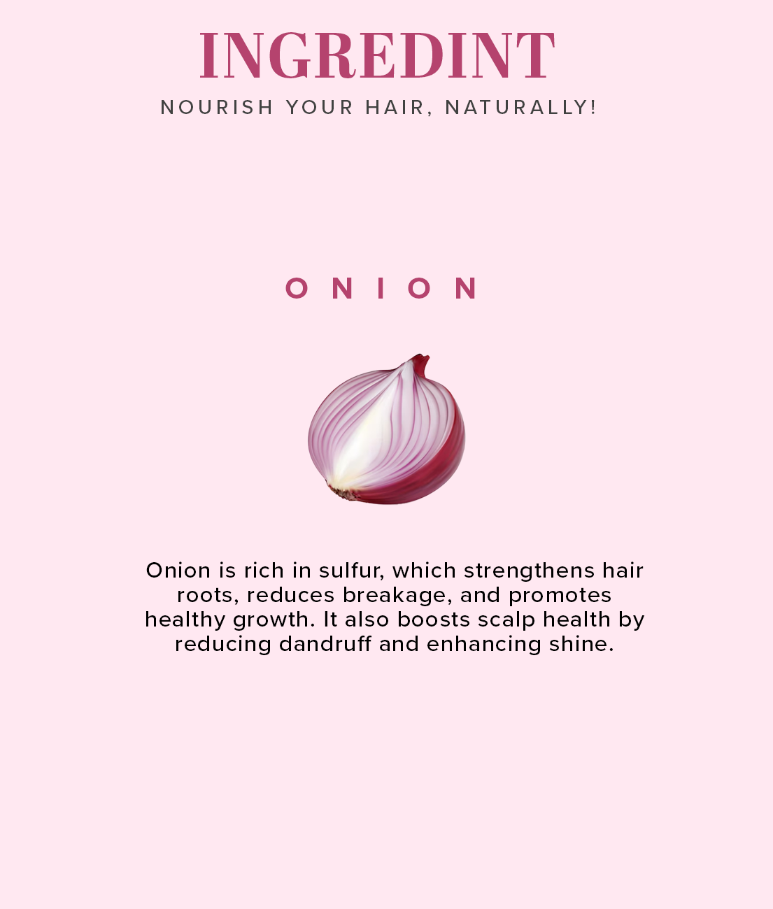 Khadi Natural Onion Shampoo For Hair Fall Control SLS & Paraben Free – 650ml