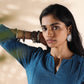 trueBrowns Blue Cotton Dobby Co-ord Set - Swadesiicart