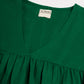 InWeave Women's Forest Green Flared Kurta Palazzo Set - Swadesiicart
